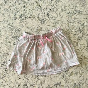Carter’s Unicorn Skorts Girls Size 6